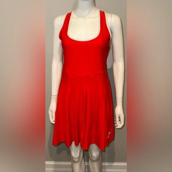Prince Pickleball Red Athletic Dress/Skort Sz XL - Picture 2 of 4